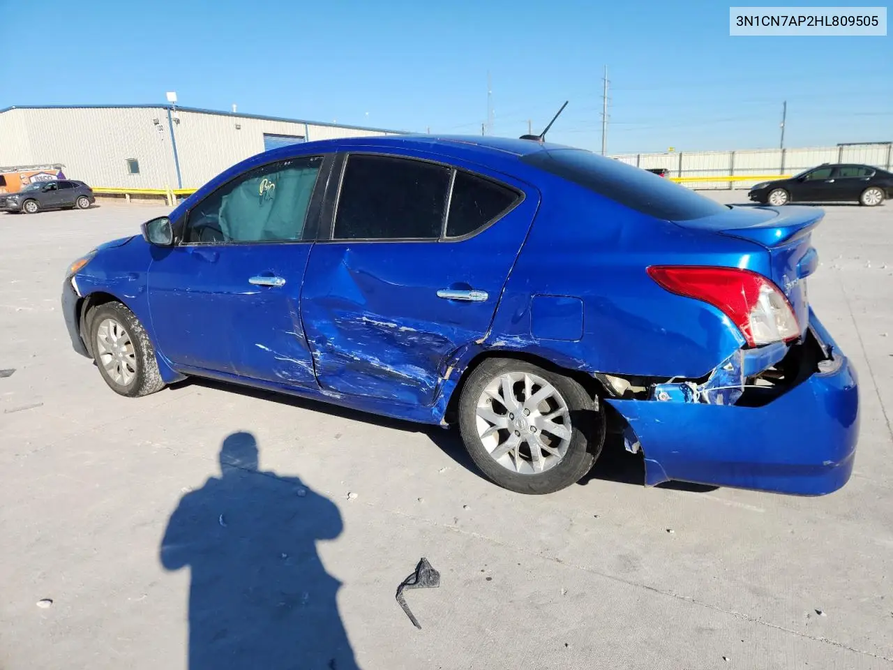 3N1CN7AP2HL809505 2017 Nissan Versa S