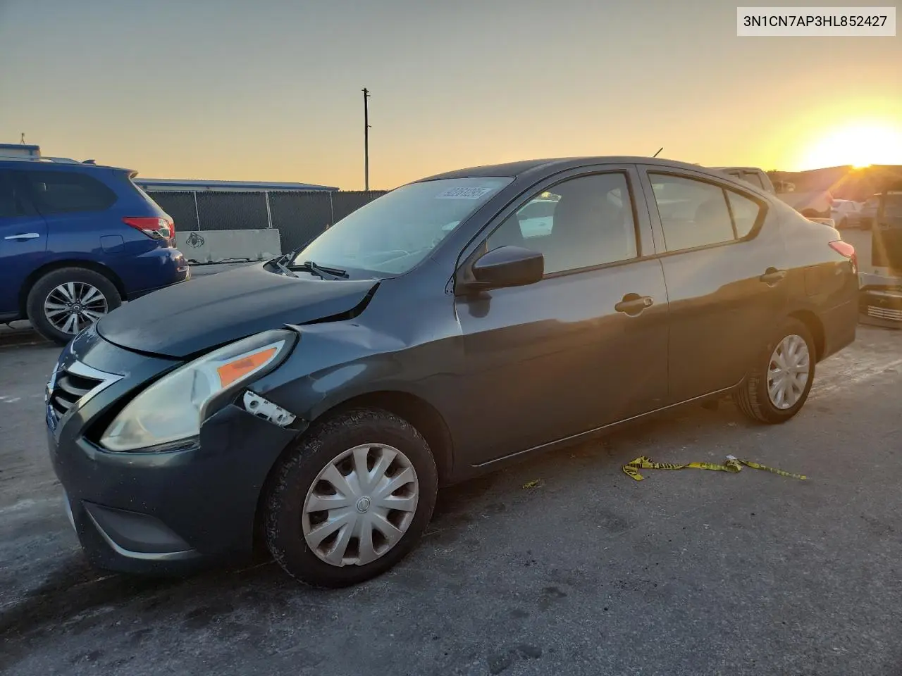 3N1CN7AP3HL852427 2017 Nissan Versa S