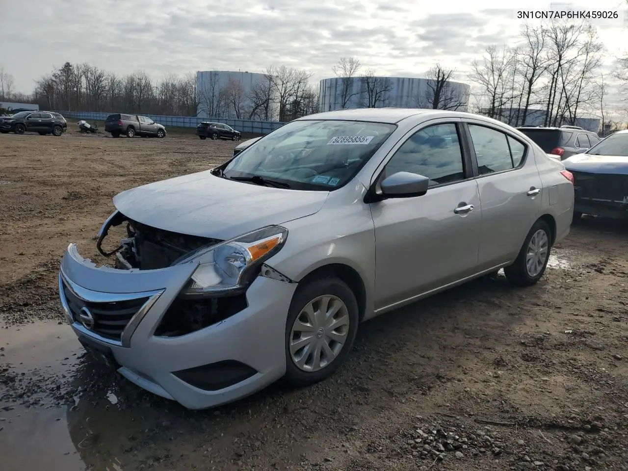 3N1CN7AP6HK459026 2017 Nissan Versa S