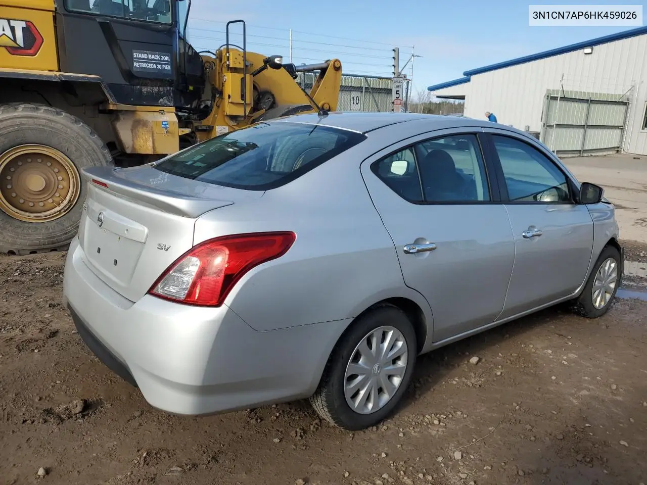 3N1CN7AP6HK459026 2017 Nissan Versa S