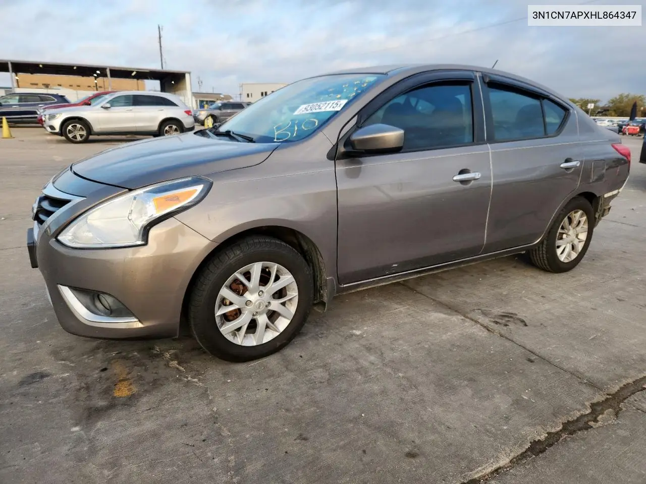 3N1CN7APXHL864347 2017 Nissan Versa S