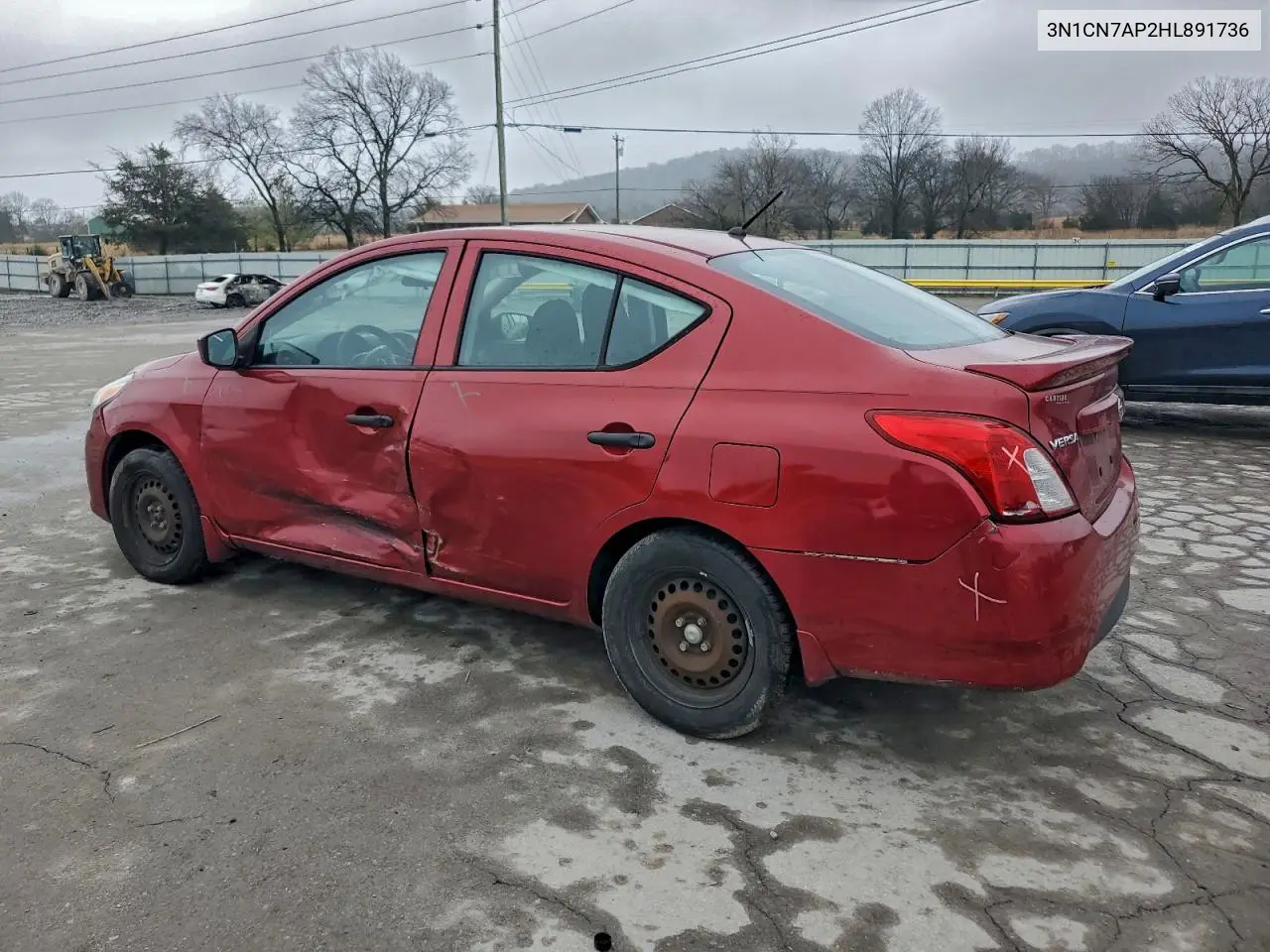 3N1CN7AP2HL891736 2017 Nissan Versa S
