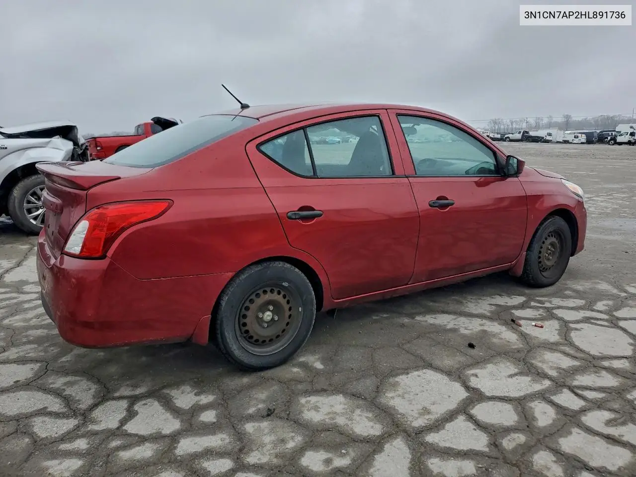 3N1CN7AP2HL891736 2017 Nissan Versa S
