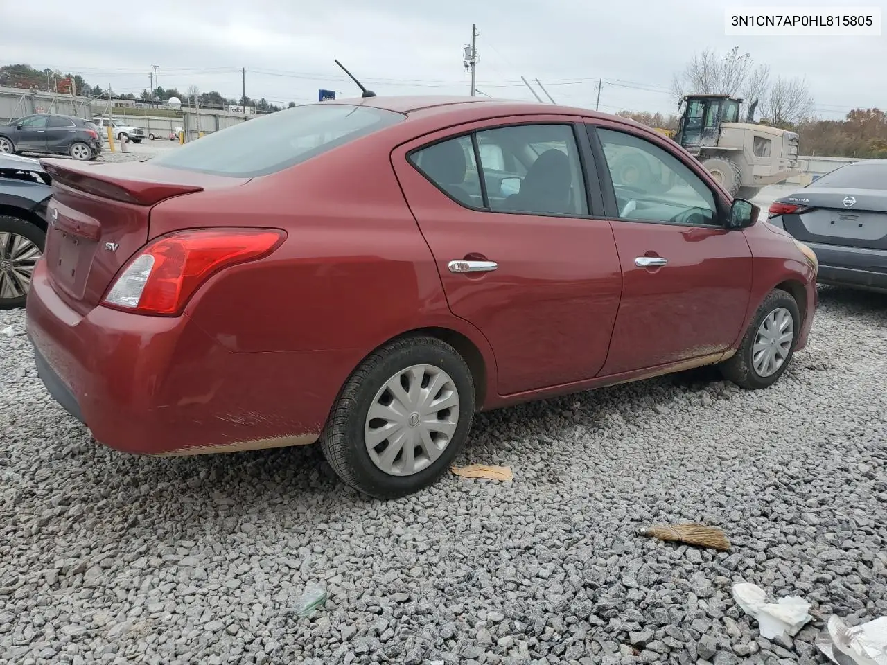 3N1CN7AP0HL815805 2017 Nissan Versa S