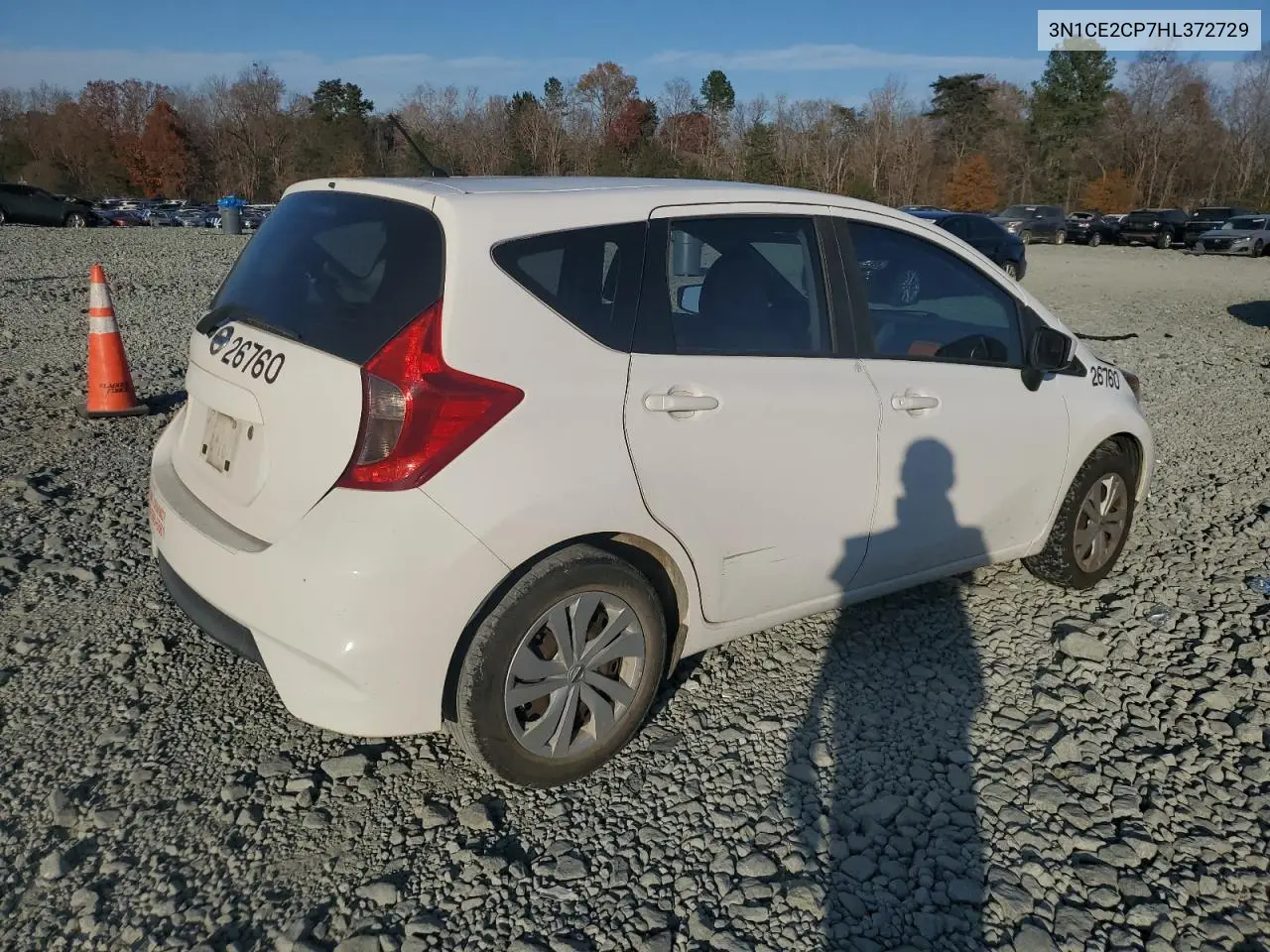 3N1CE2CP7HL372729 2017 Nissan Versa Note S