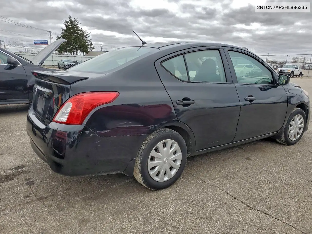 3N1CN7AP3HL886335 2017 Nissan Versa S