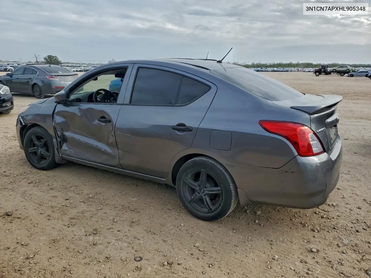 3N1CN7APXHL905348 2017 Nissan Versa S