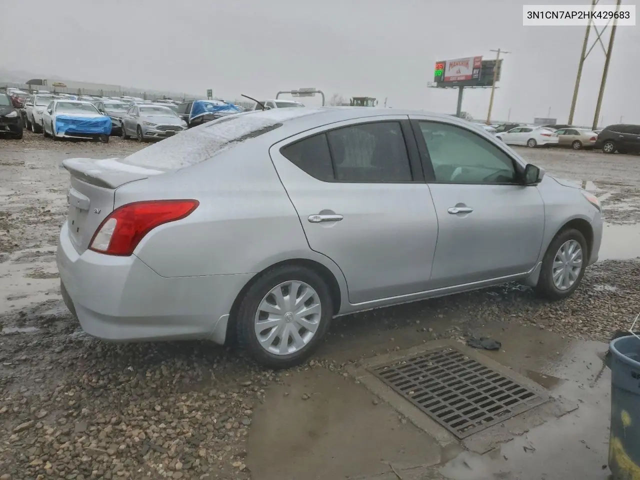 3N1CN7AP2HK429683 2017 Nissan Versa S
