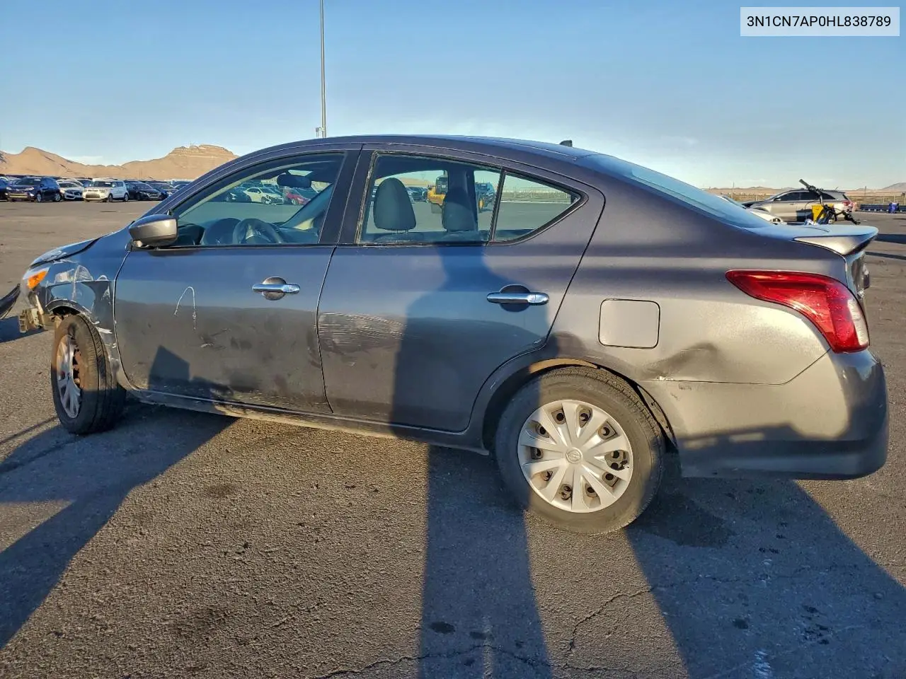 3N1CN7AP0HL838789 2017 Nissan Versa S