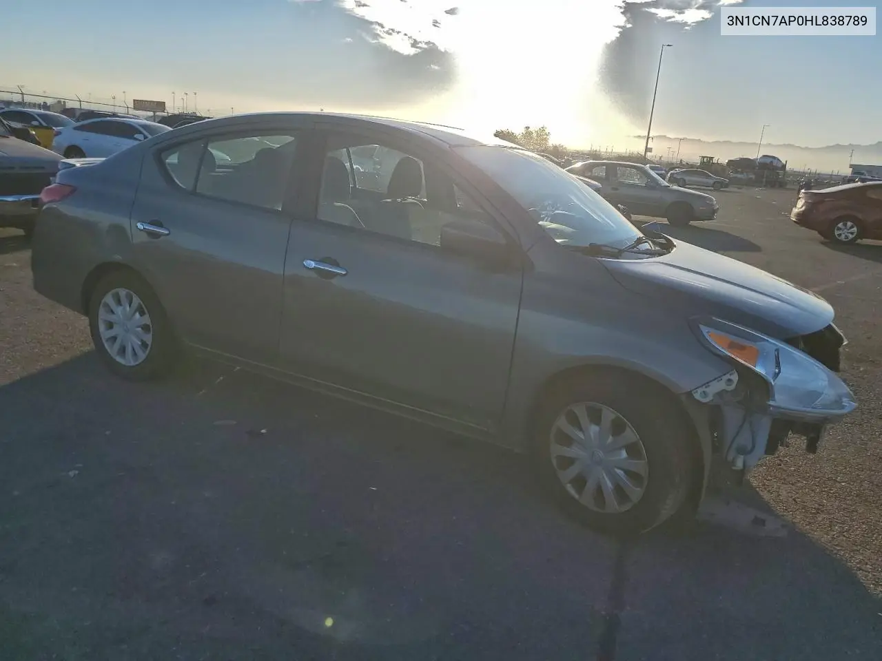3N1CN7AP0HL838789 2017 Nissan Versa S