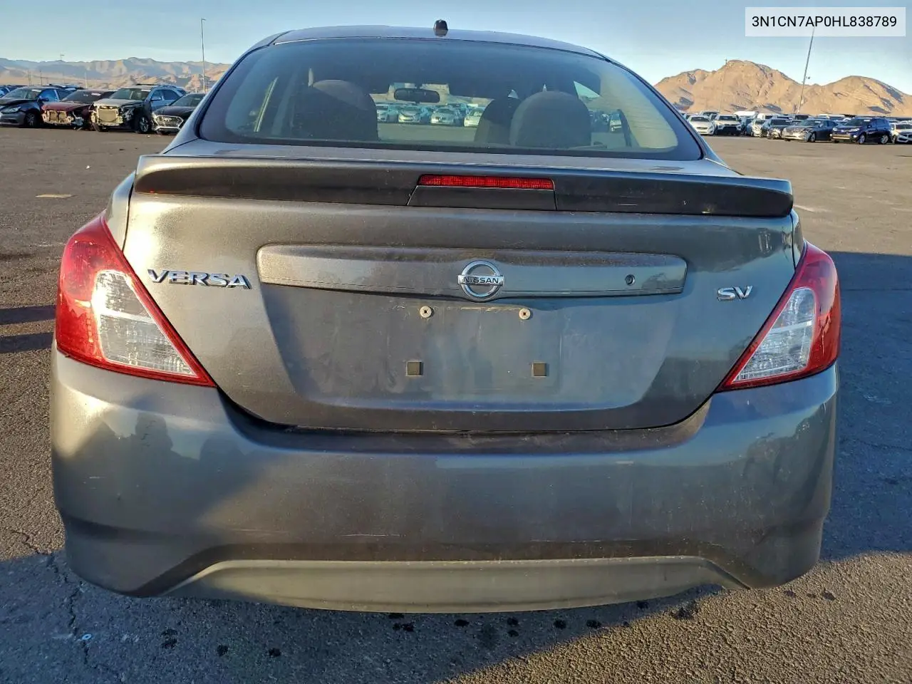 3N1CN7AP0HL838789 2017 Nissan Versa S