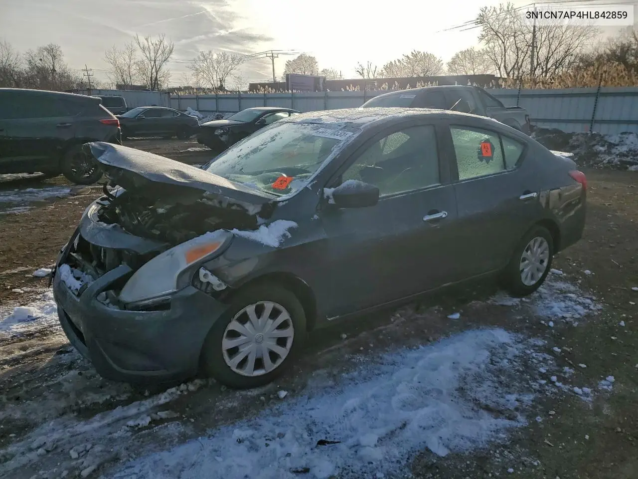 3N1CN7AP4HL842859 2017 Nissan Versa S
