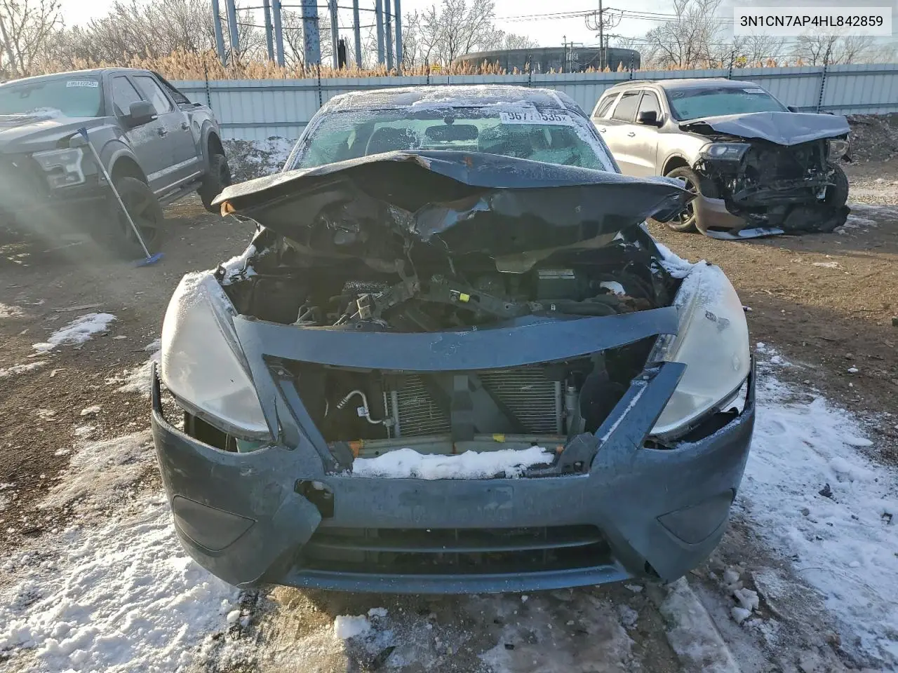 3N1CN7AP4HL842859 2017 Nissan Versa S