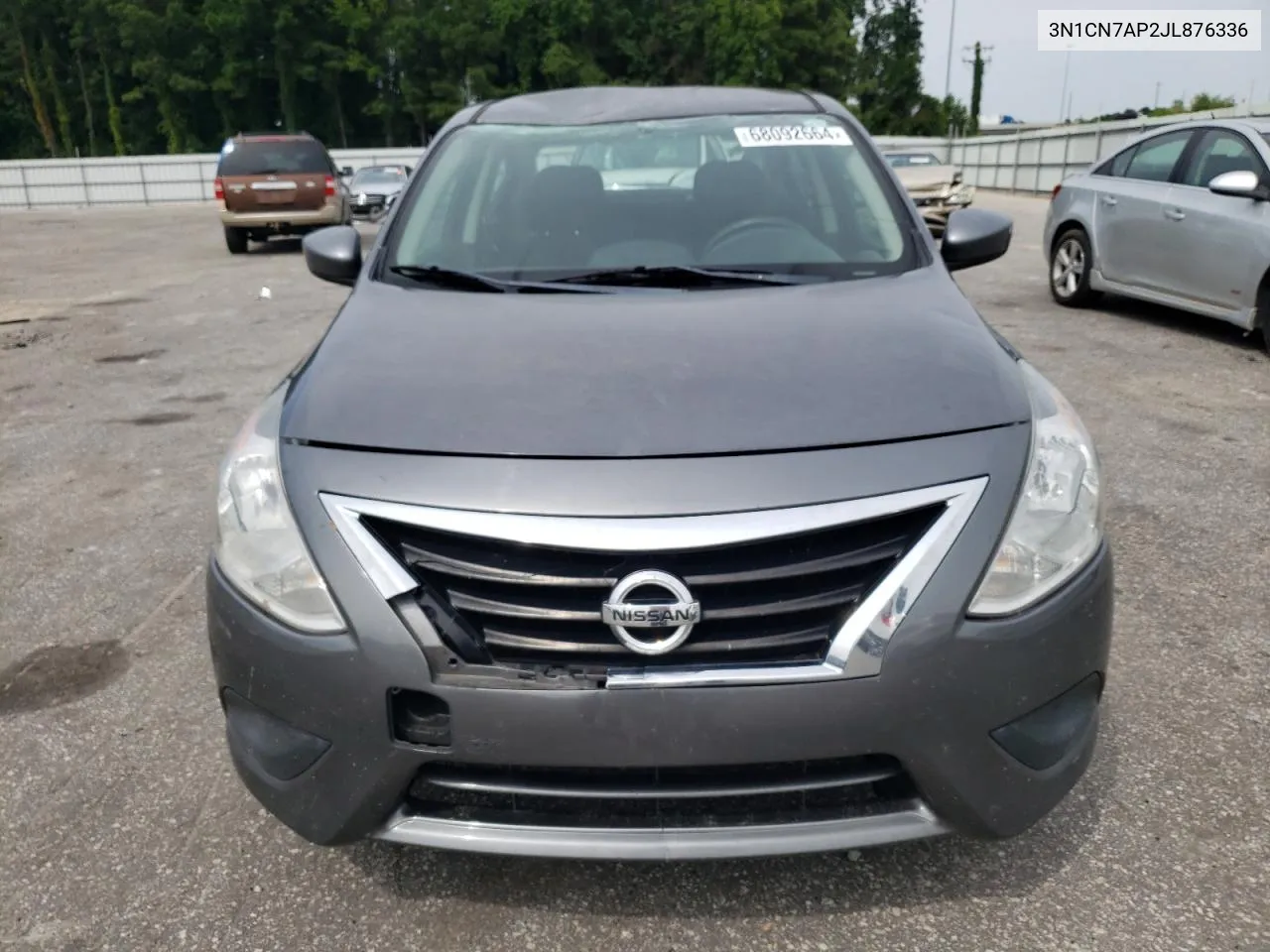 2018 Nissan Versa S VIN: 3N1CN7AP2JL876336 Lot: 68092664