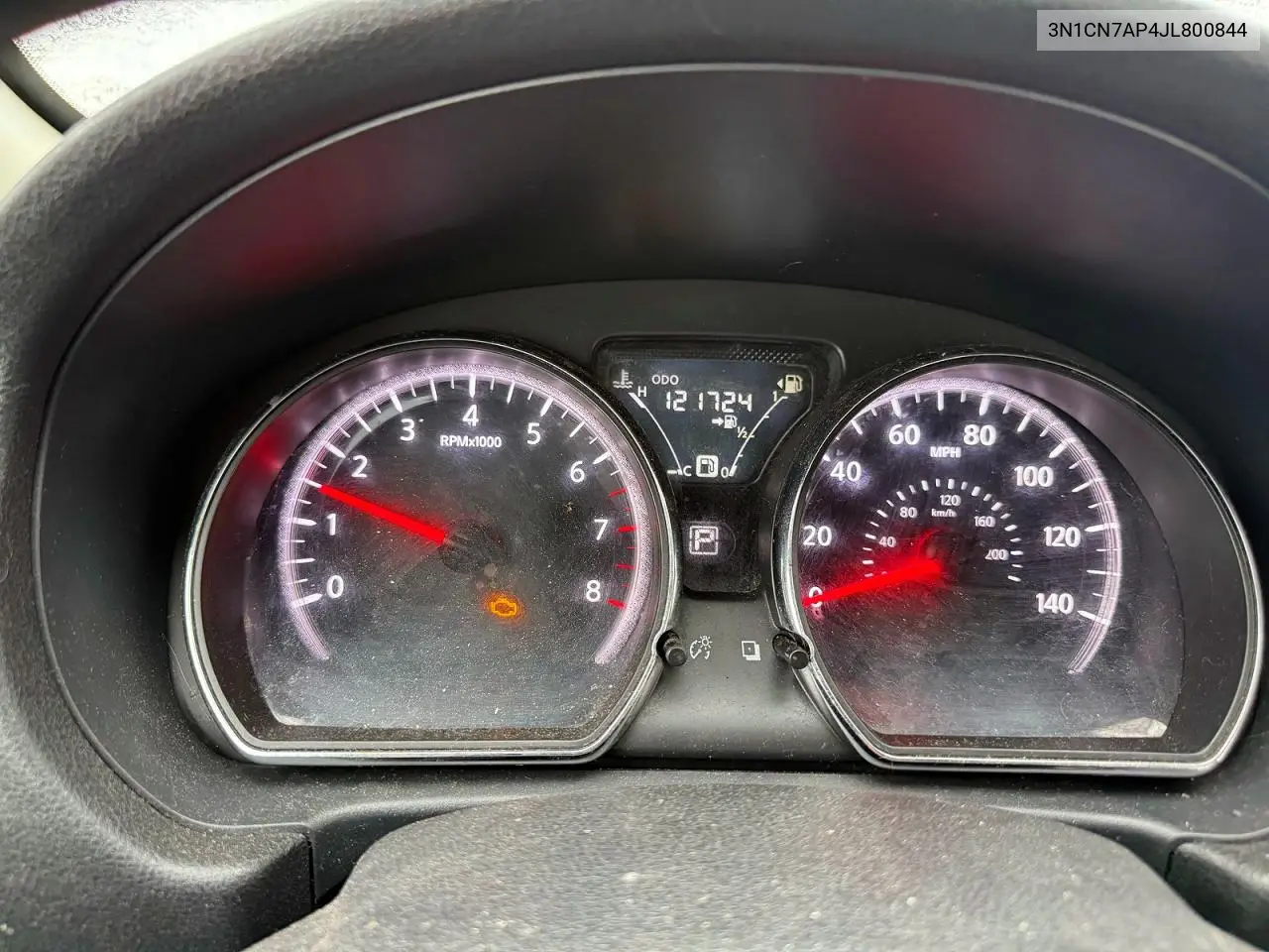 3N1CN7AP4JL800844 2018 Nissan Versa S