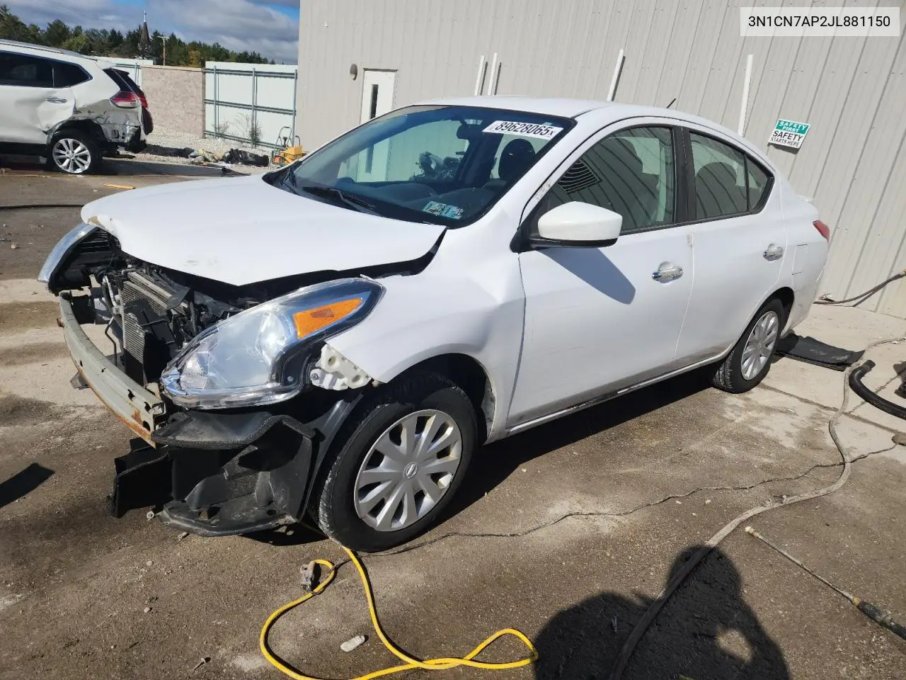 3N1CN7AP2JL881150 2018 Nissan Versa S