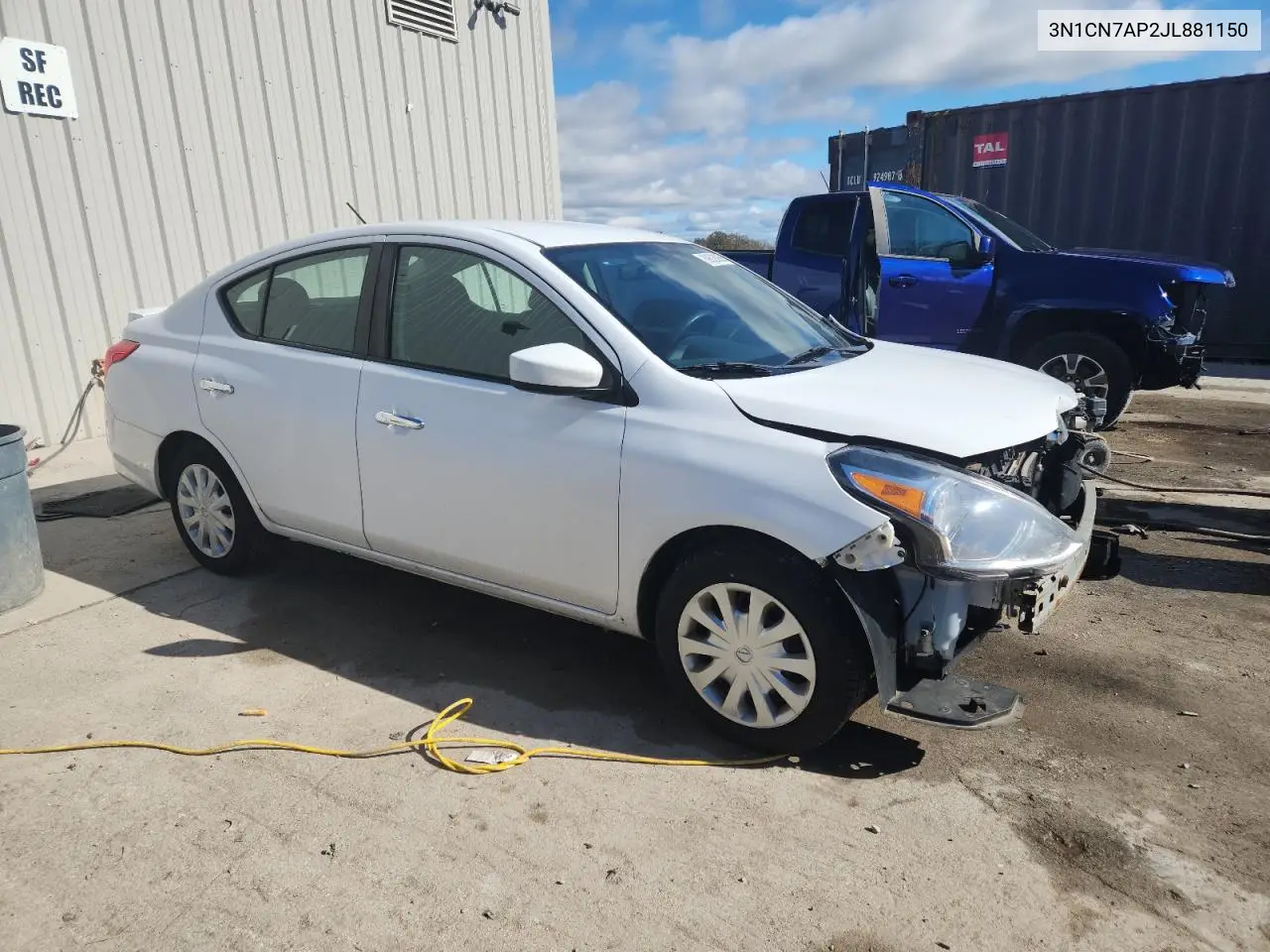 3N1CN7AP2JL881150 2018 Nissan Versa S