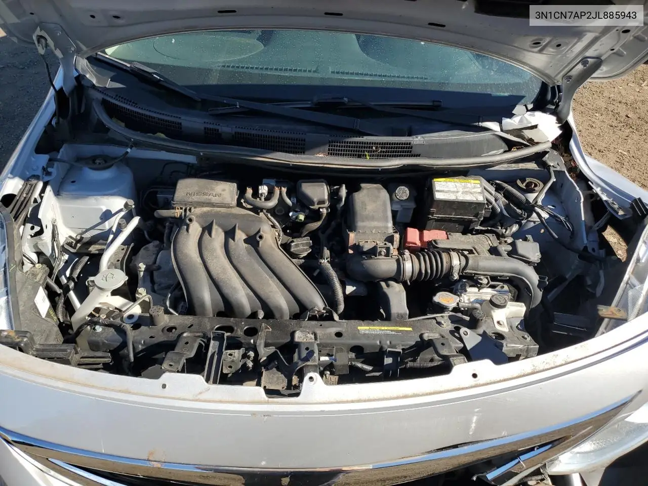3N1CN7AP2JL885943 2018 Nissan Versa S
