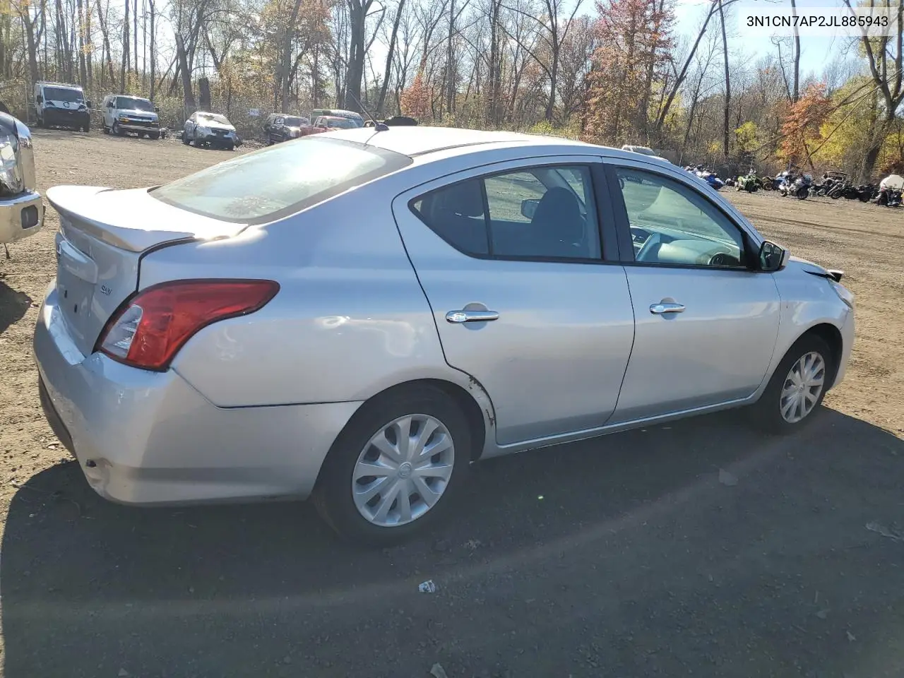 3N1CN7AP2JL885943 2018 Nissan Versa S