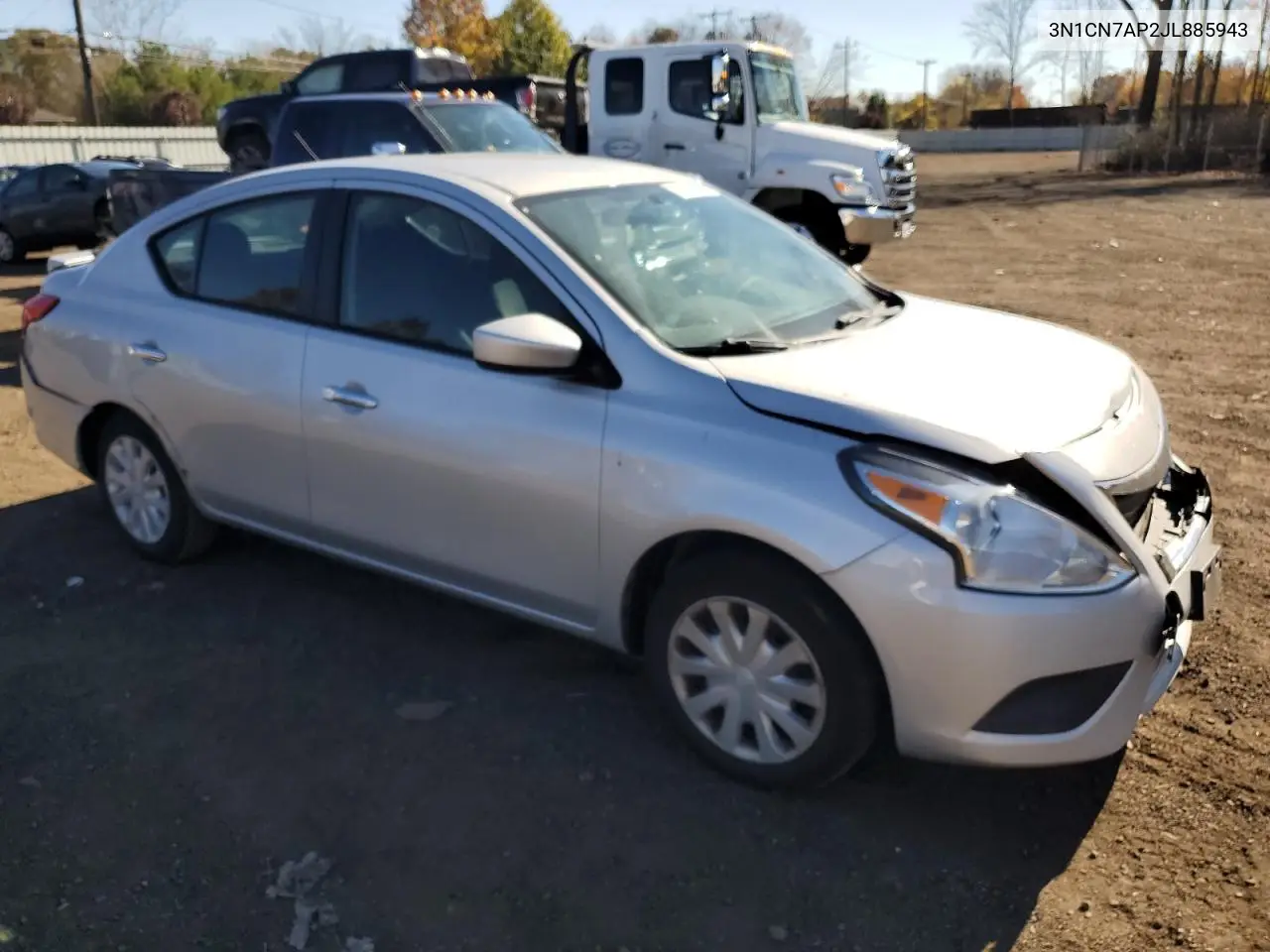 3N1CN7AP2JL885943 2018 Nissan Versa S