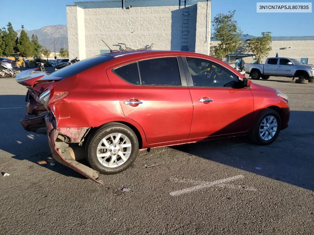 3N1CN7AP5JL807835 2018 Nissan Versa S
