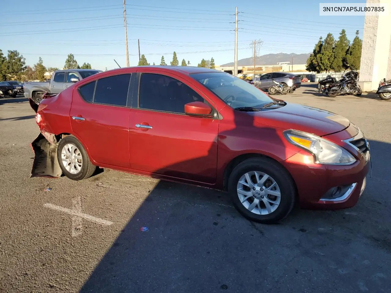 3N1CN7AP5JL807835 2018 Nissan Versa S