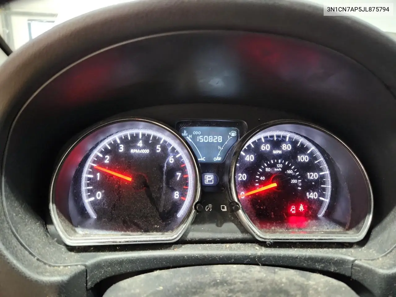 3N1CN7AP5JL875794 2018 Nissan Versa S