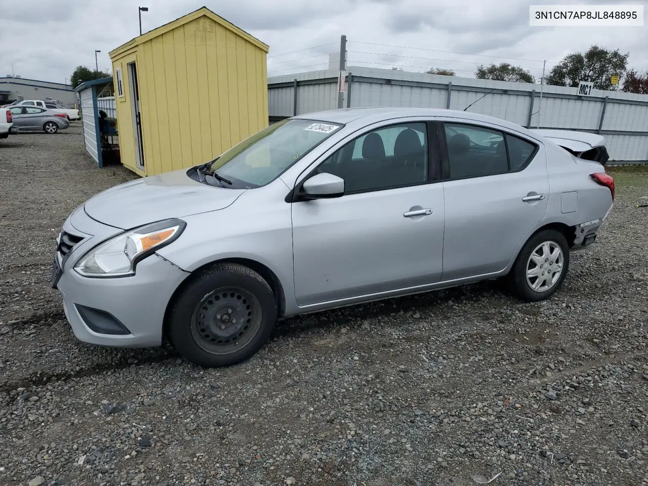 3N1CN7AP8JL848895 2018 Nissan Versa S