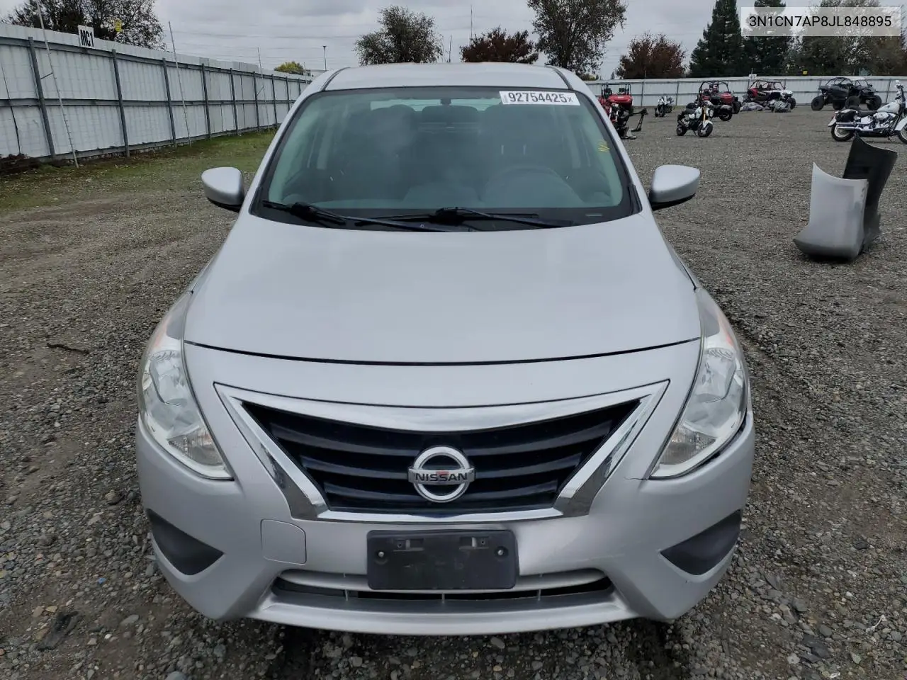 3N1CN7AP8JL848895 2018 Nissan Versa S