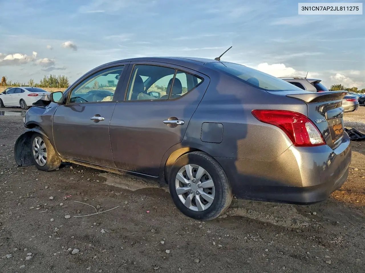 3N1CN7AP2JL811275 2018 Nissan Versa S