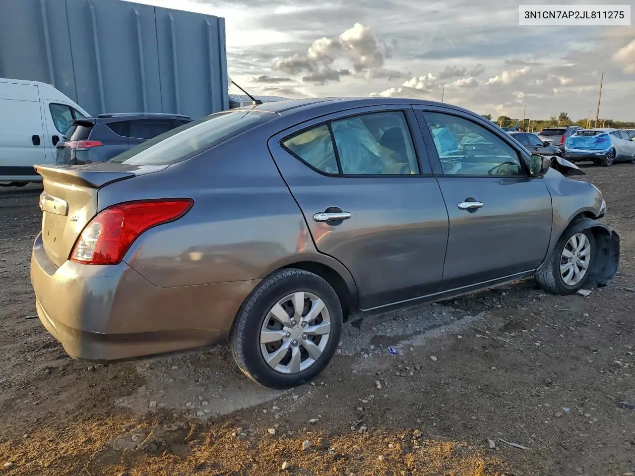 3N1CN7AP2JL811275 2018 Nissan Versa S