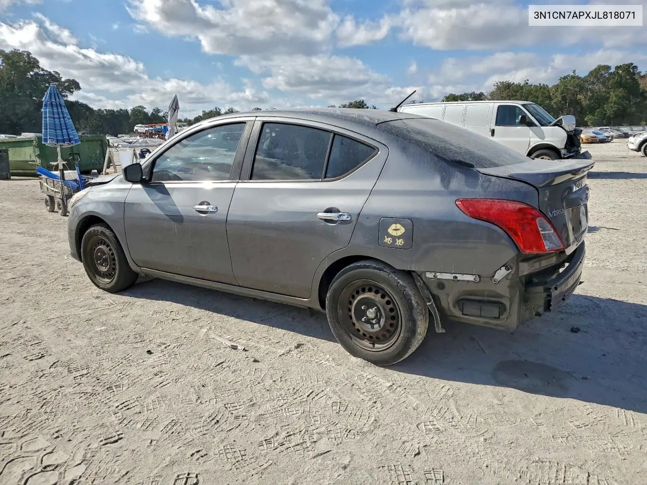3N1CN7APXJL818071 2018 Nissan Versa S