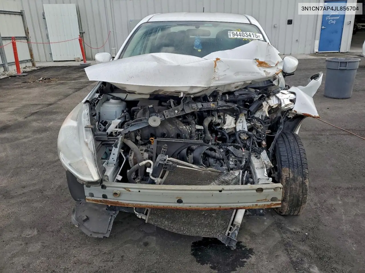 3N1CN7AP4JL856704 2018 Nissan Versa S