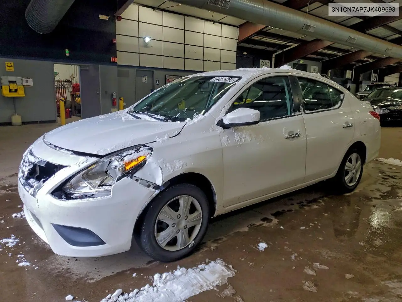 3N1CN7AP7JK409693 2018 Nissan Versa S