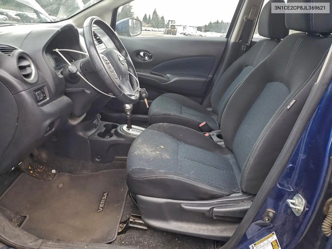 3N1CE2CP8JL369621 2018 Nissan Versa Note S