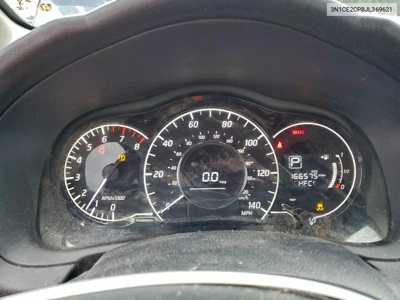 3N1CE2CP8JL369621 2018 Nissan Versa Note S