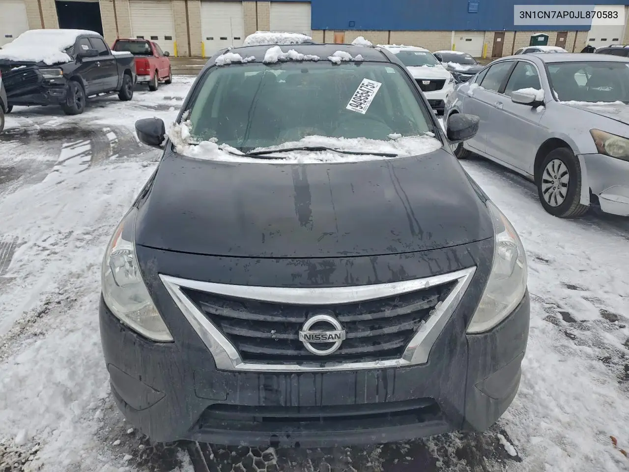 3N1CN7AP0JL870583 2018 Nissan Versa S