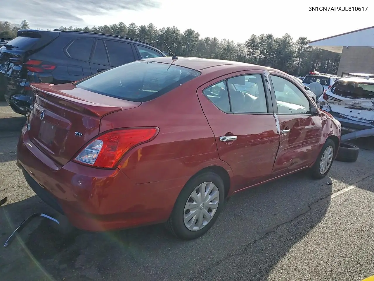 3N1CN7APXJL810617 2018 Nissan Versa S