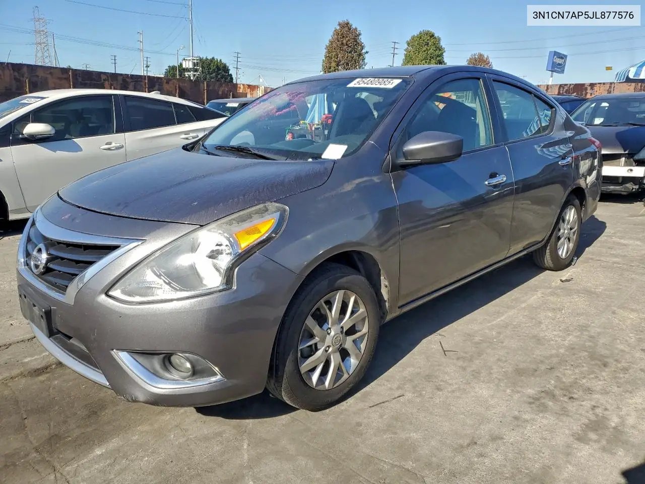3N1CN7AP5JL877576 2018 Nissan Versa S