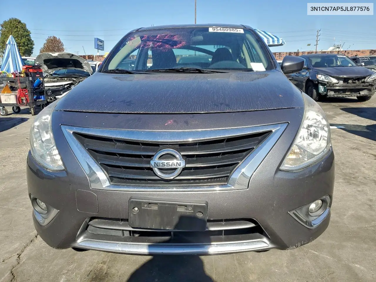 3N1CN7AP5JL877576 2018 Nissan Versa S