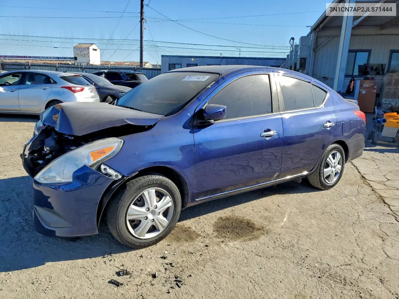 3N1CN7AP2JL871444 2018 Nissan Versa S