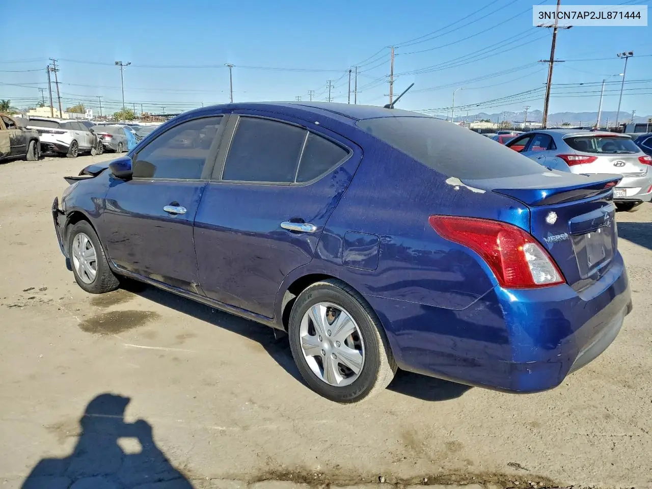 3N1CN7AP2JL871444 2018 Nissan Versa S