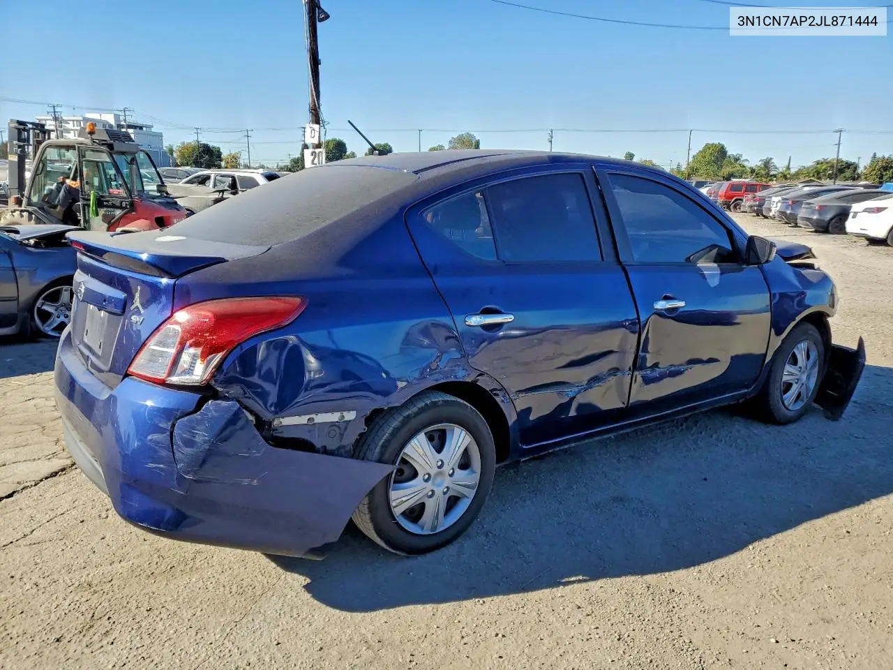 3N1CN7AP2JL871444 2018 Nissan Versa S