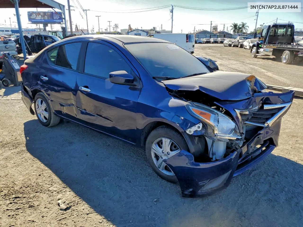 3N1CN7AP2JL871444 2018 Nissan Versa S