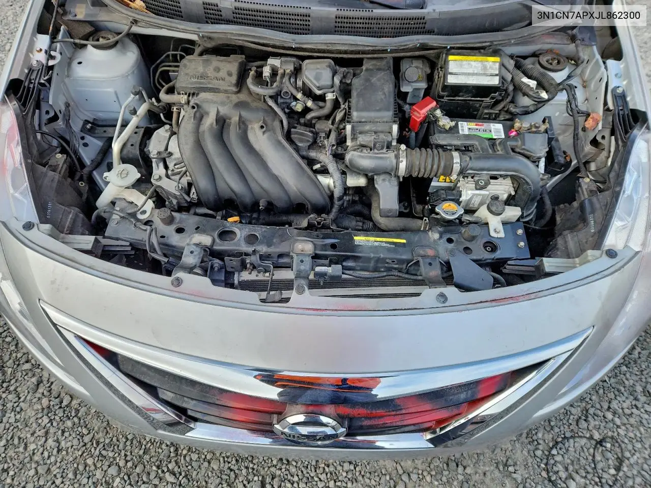 3N1CN7APXJL862300 2018 Nissan Versa S
