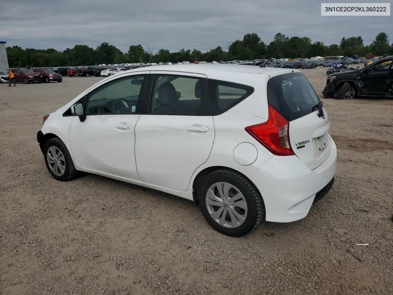 3N1CE2CP2KL360222 2019 Nissan Versa Note S