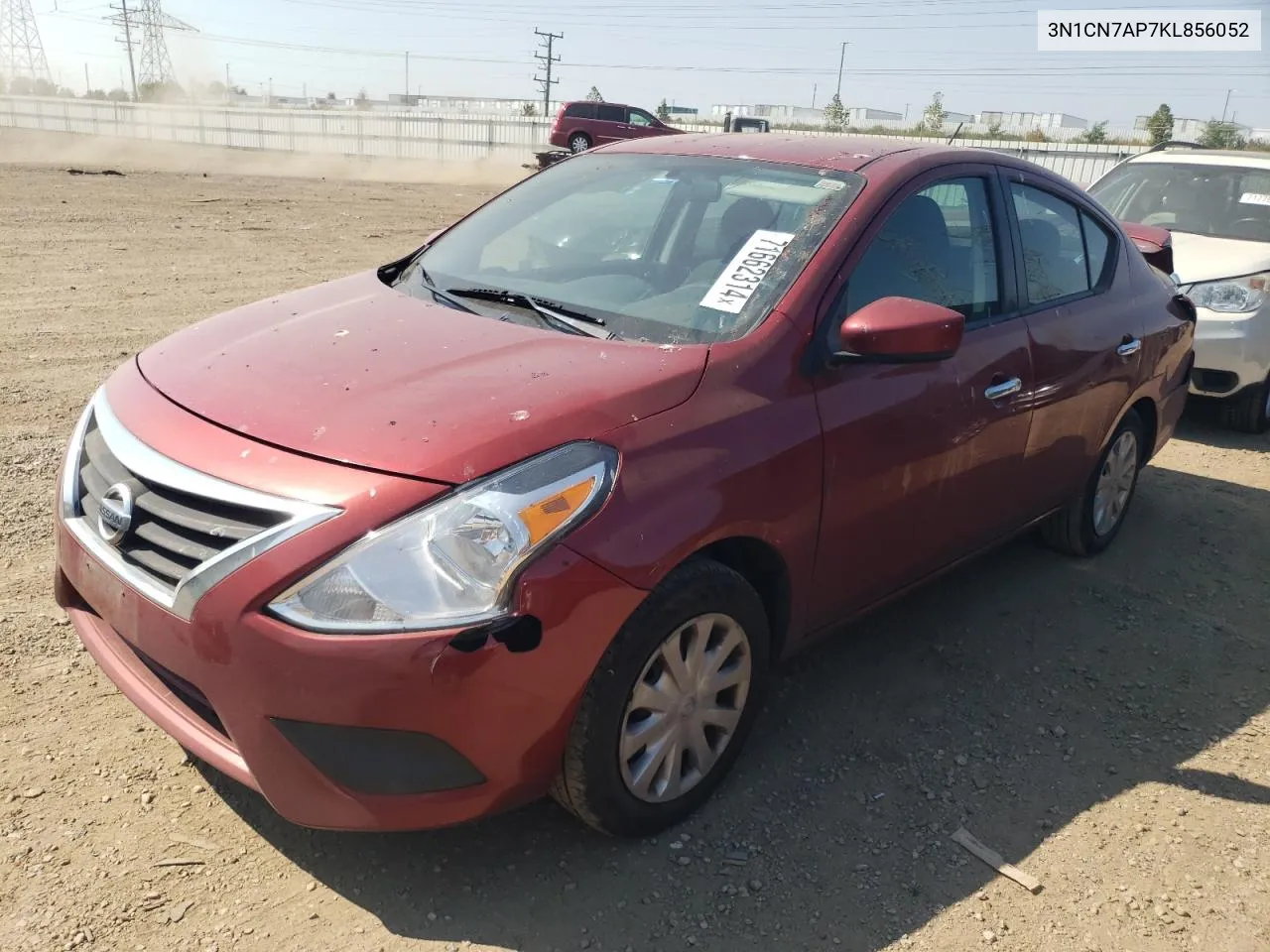 3N1CN7AP7KL856052 2019 Nissan Versa S