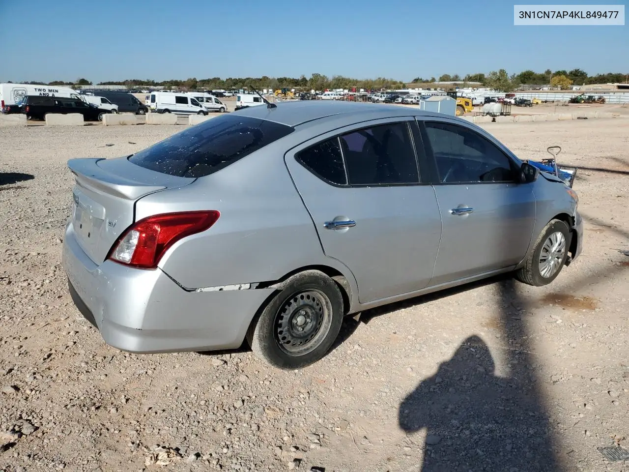 3N1CN7AP4KL849477 2019 Nissan Versa S