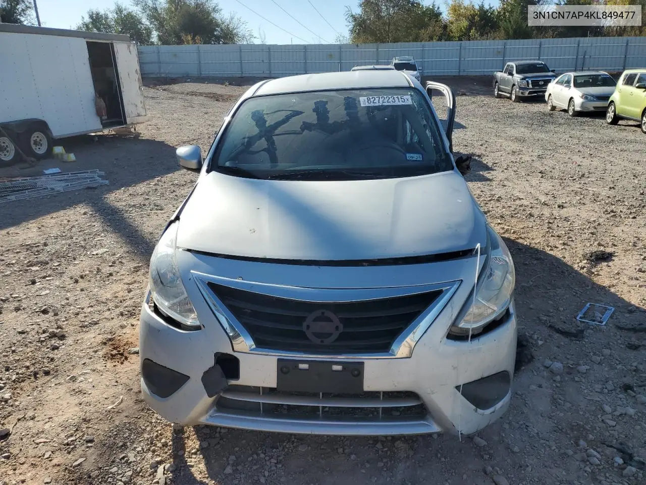 3N1CN7AP4KL849477 2019 Nissan Versa S