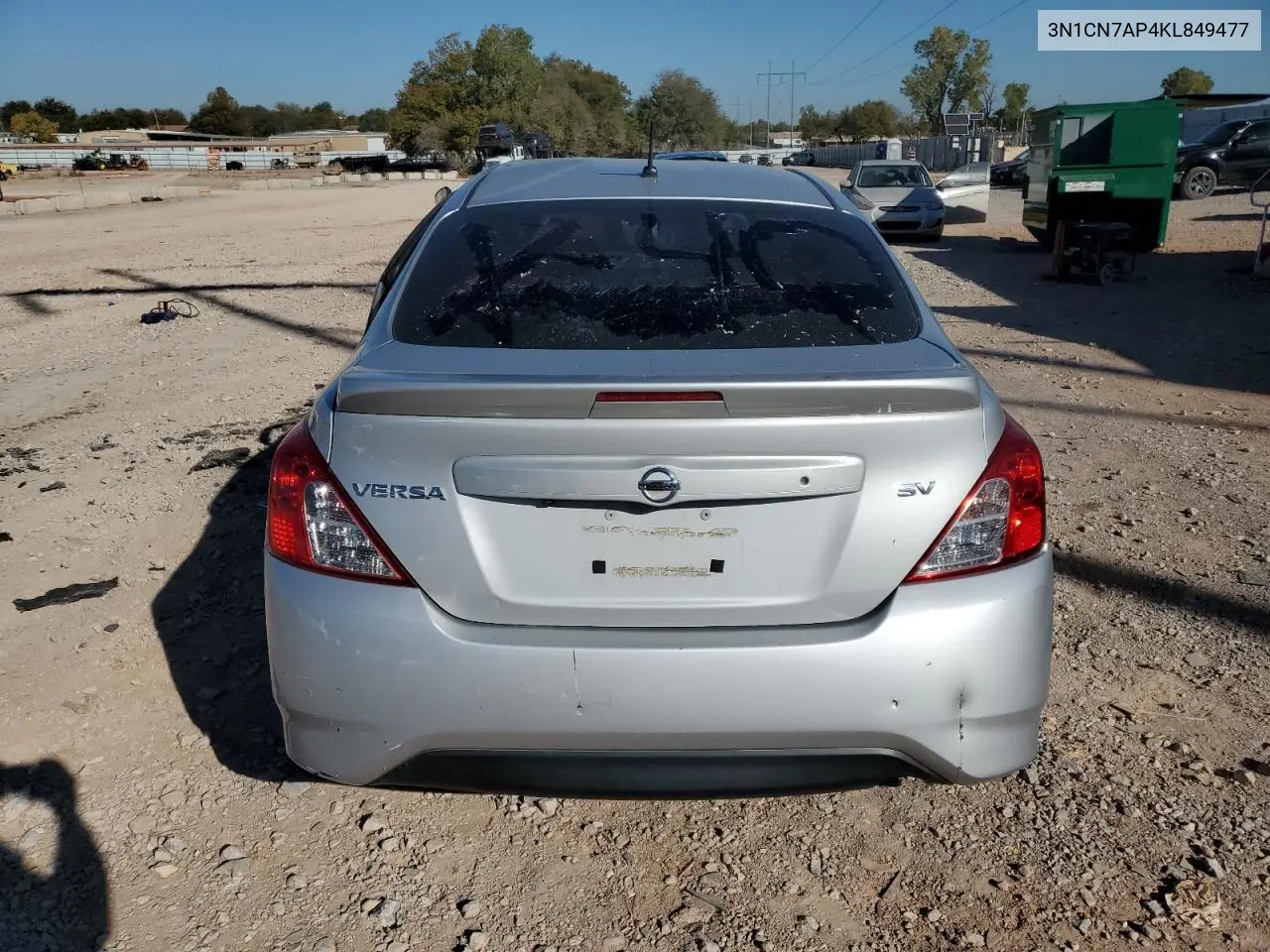 3N1CN7AP4KL849477 2019 Nissan Versa S